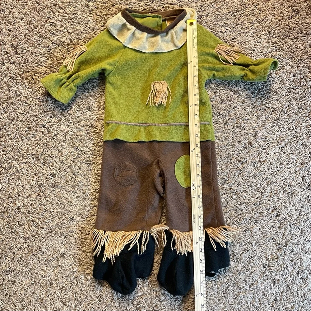 Wizard of Oz Scarecrow Ez-On Romper Costume‎ Infant - Picture 9 of 10